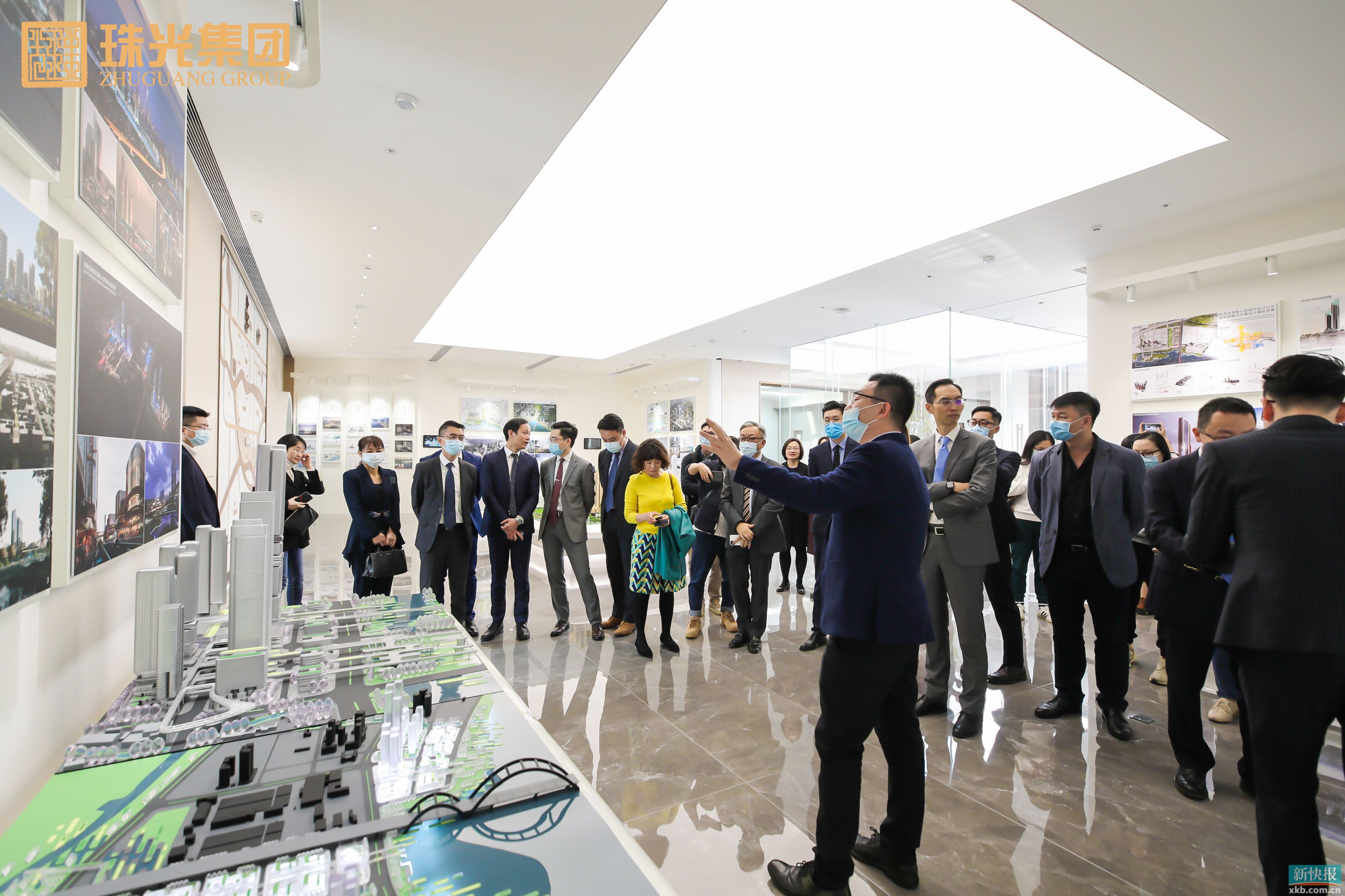 珠光与六大顾问公司达成战略合作 打造广州中轴南端城市活力新中心__新快网