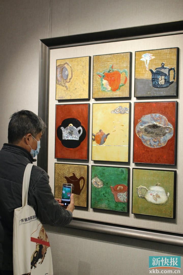广东省第七届漆画作品展在广东培正学院美术馆开幕__新快网